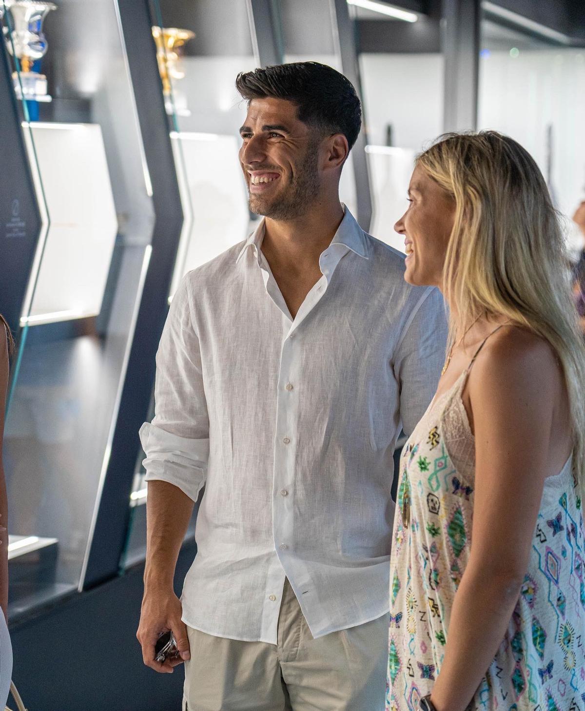 Marco Asensio y Maribel Nadal, hermana de Rafa Nadal Marco Asensio y Maribel Nadal, hermana de Rafa Nadal