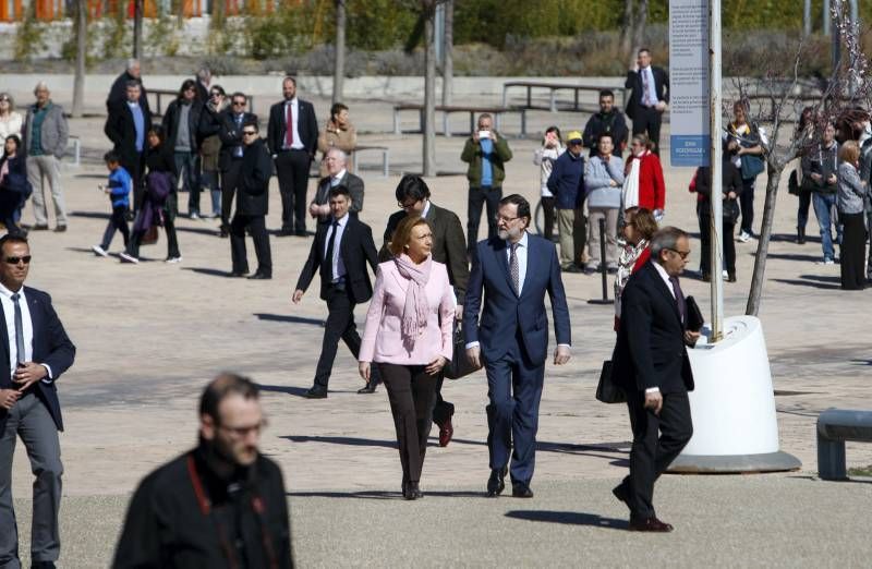 Fotogalería de la visita de Rajoy a la ribera del Ebro