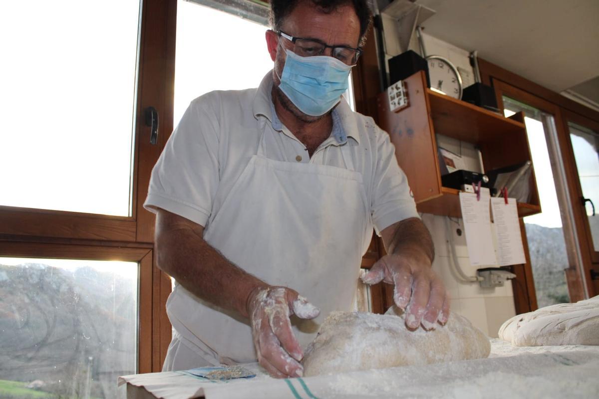 El panadero José Manuel Álvarez