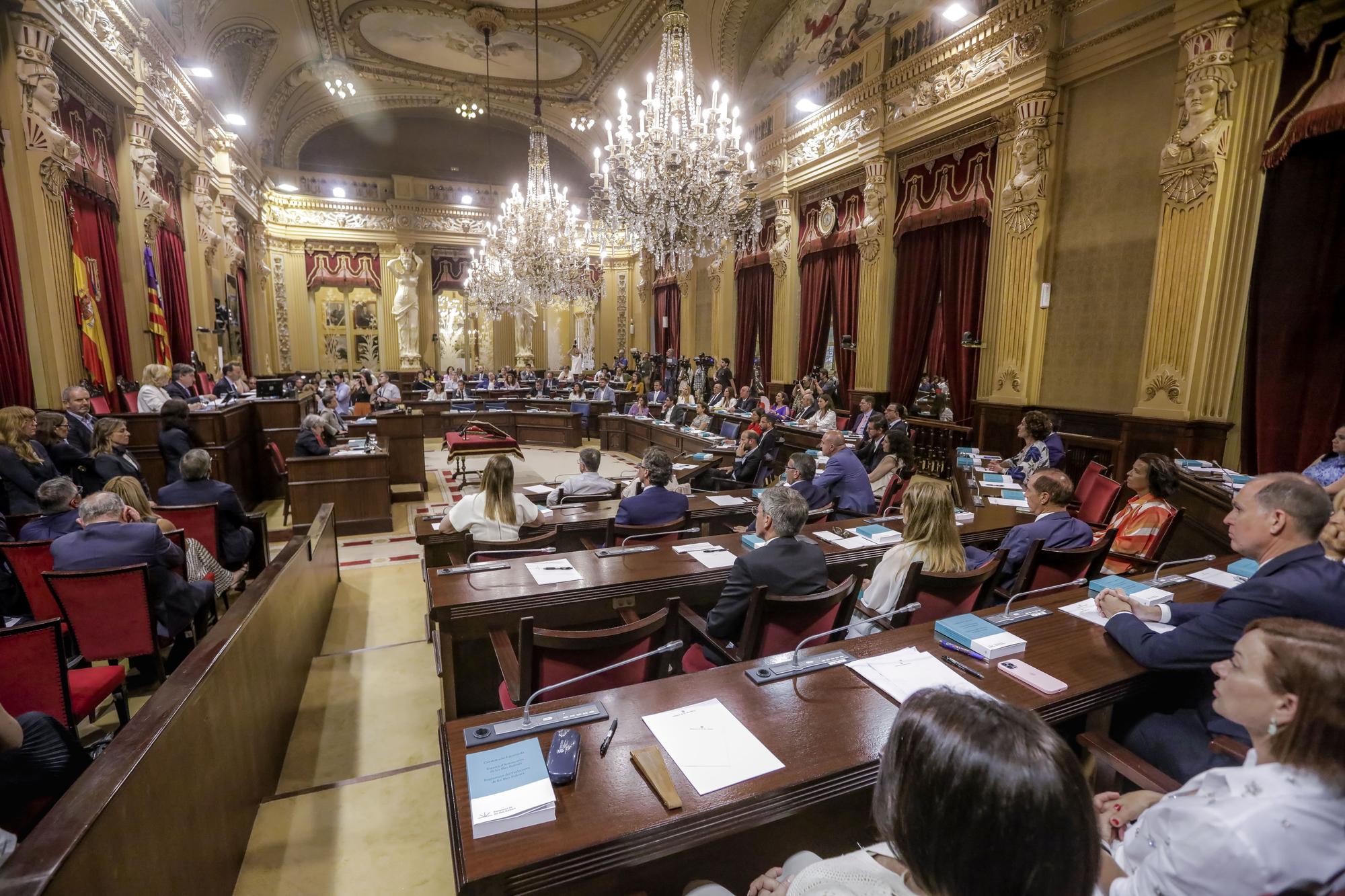 FOTOS | Constitución del Parlament de les Illes Balears
