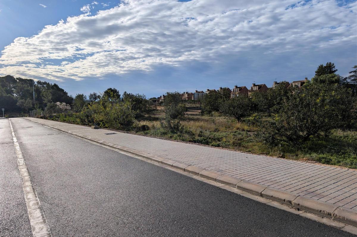 La zona donde se construirá con afección a las trincheras