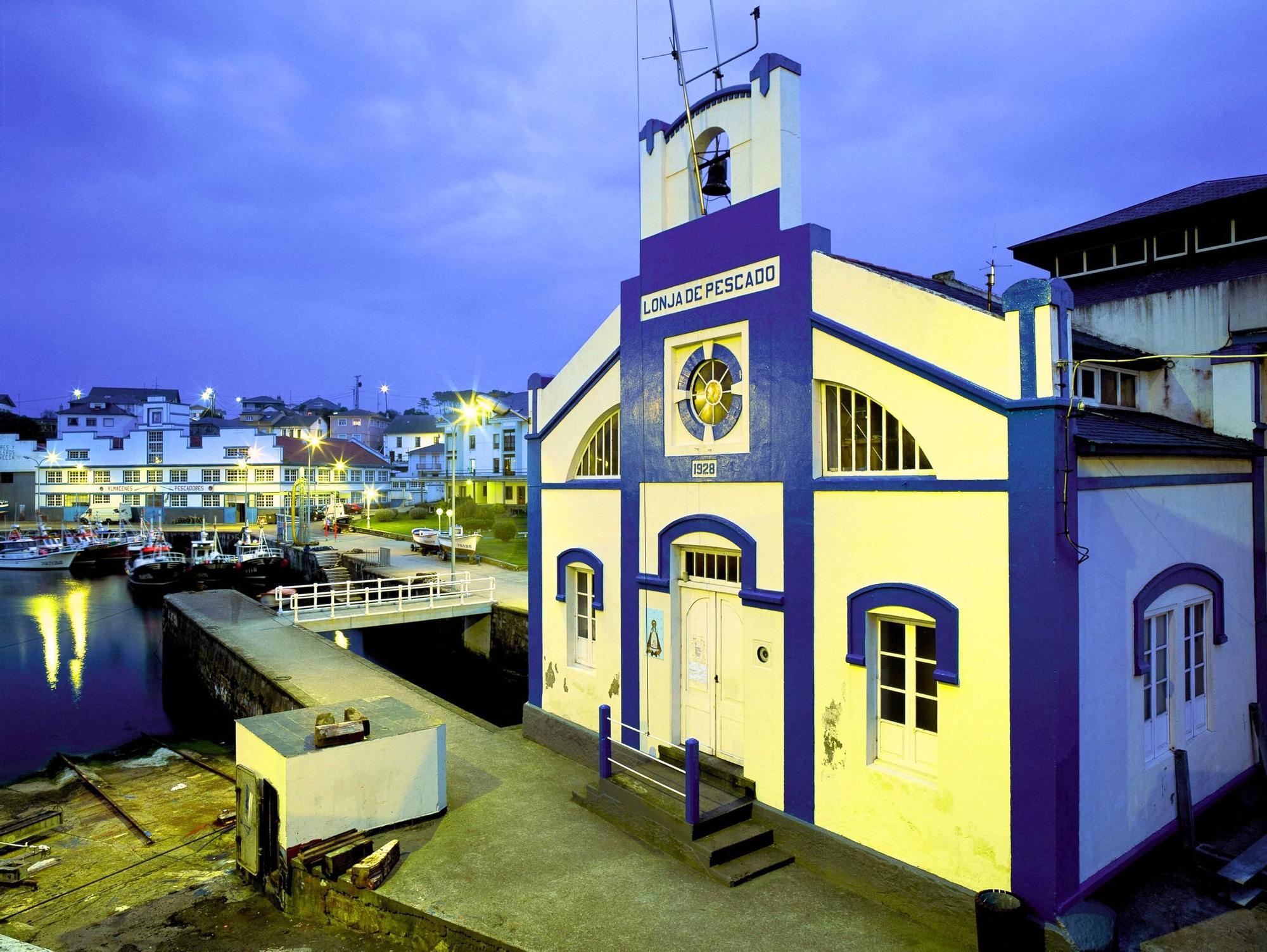 Lonja de pescado de Puerto de Vega (Navia)