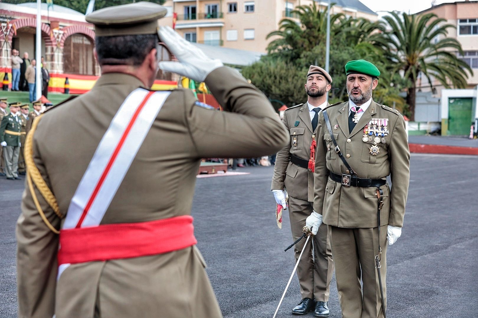 Acto militar por San Juan Bosco, patrón de los especialistas del Ejército