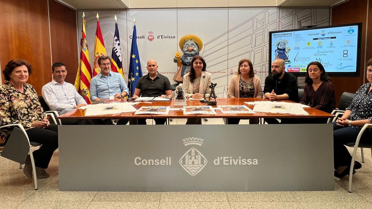 Presentación del concurso Eivissàpiens en el Consell