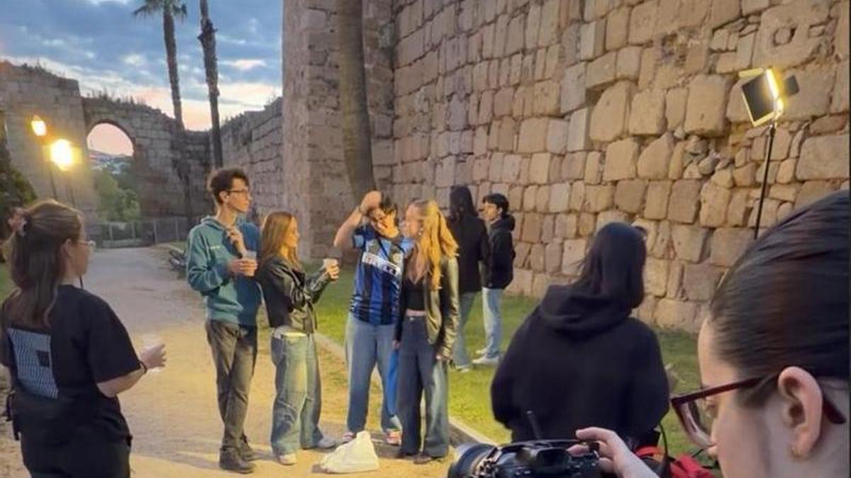 Imagen del rodaje.