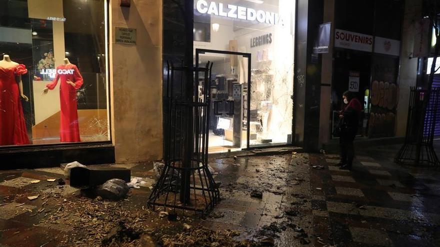 Al menos quince detenidos en la protesta en apoyo del rapero Hasél en Madrid