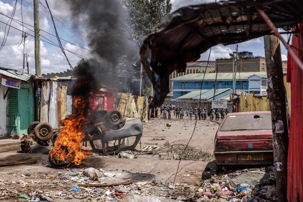 Protestas en Kenia contra el mandato del presidente Ruto