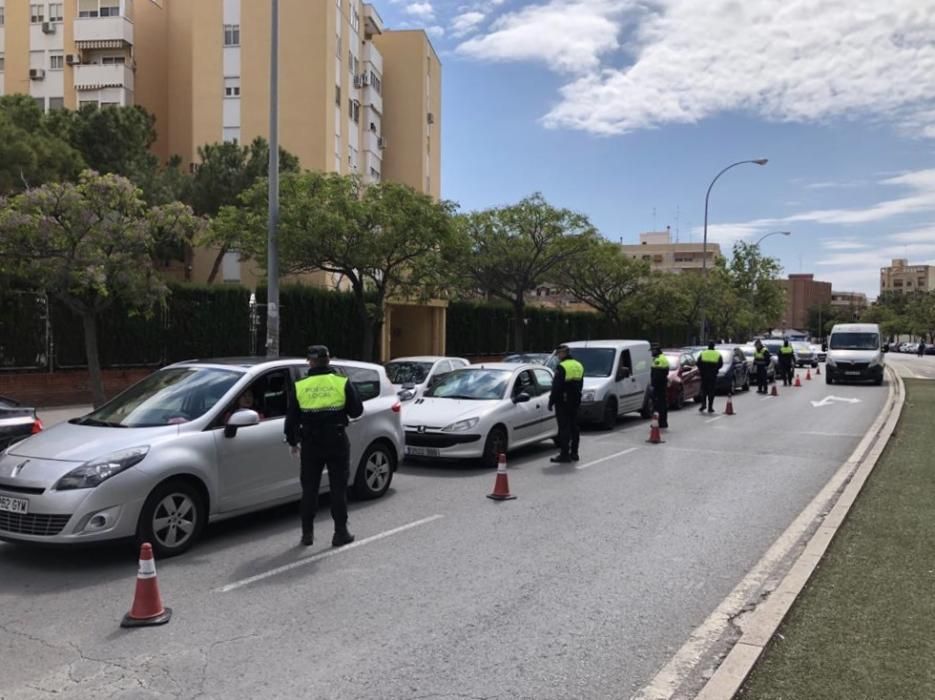 La Policía Local en Alicante sigue realizando controles e intervenciones.
