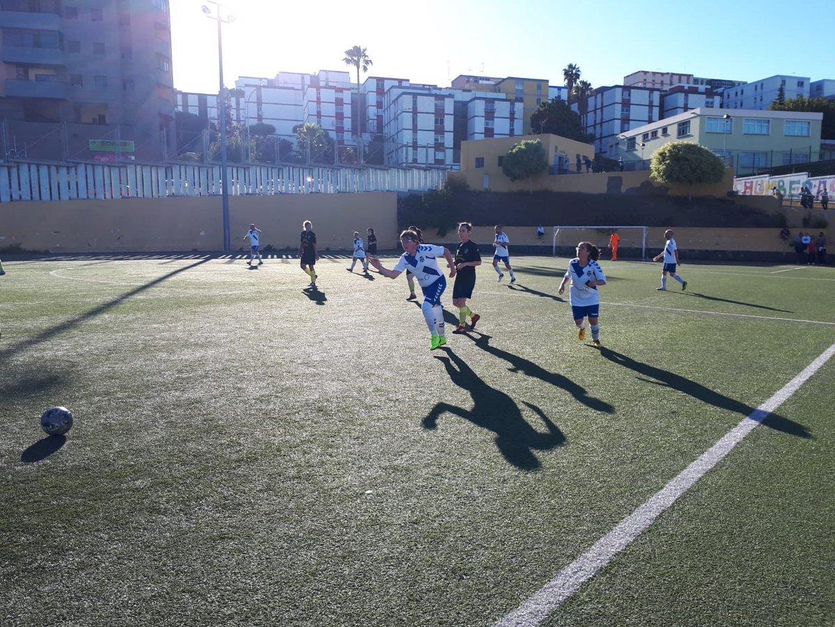 Un partido de Tenerife EDI en Las Chumberas