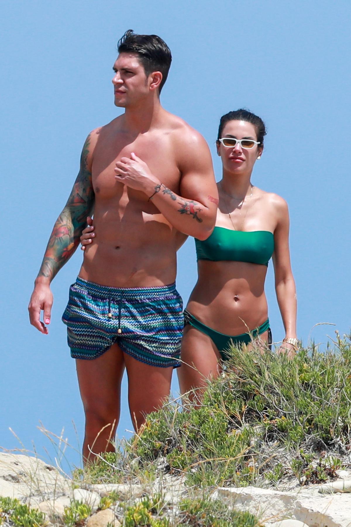 Diego Matamoros con Carla Barber de vacaciones