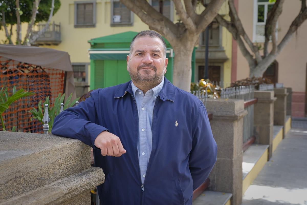 Francisco Hernández, candidato del PSOE a la alcaldía de Gáldar.