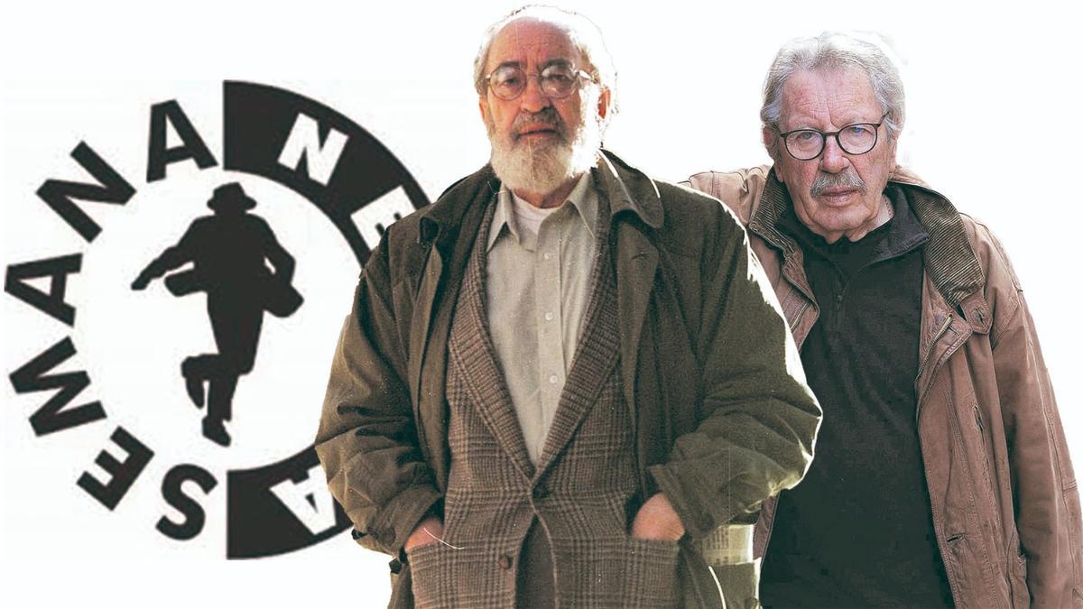 Ángel González y Mariano Antolín Rato.
