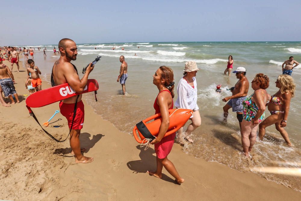 Los arenales tenían prohibido el baño