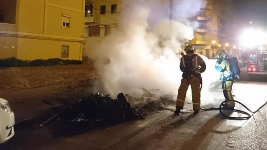 Die Feuerwehr im Einsatz.