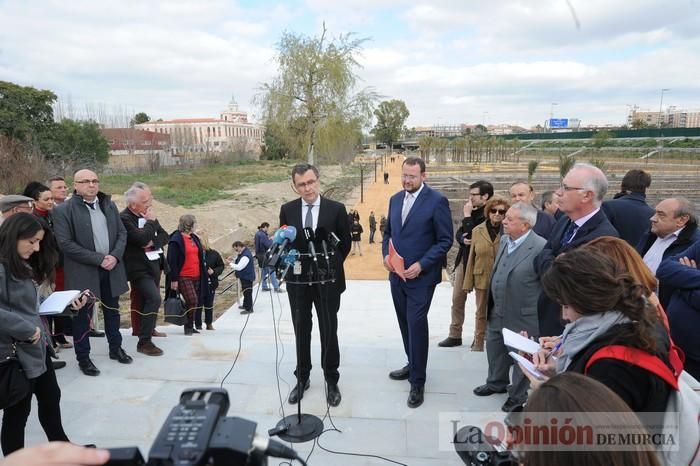 Alameda del Malecón: el entorno urbano del Segura estrena nuevo espacio verde