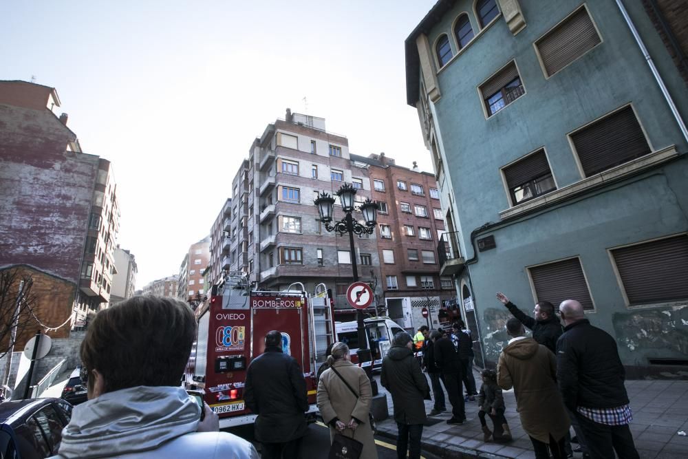 Incendio en Ciudad Naranco .