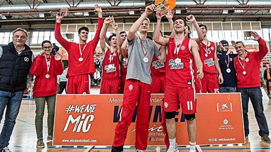 El Bàsquet Girona, campió de la final U18 masculina.