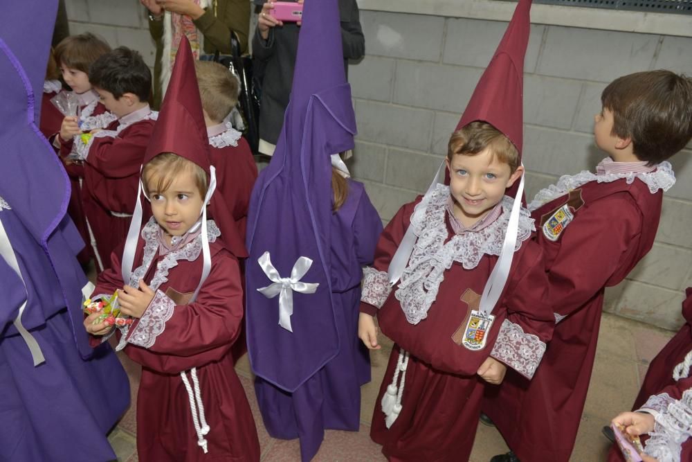 Procesión de los alumnos de Capuchinos