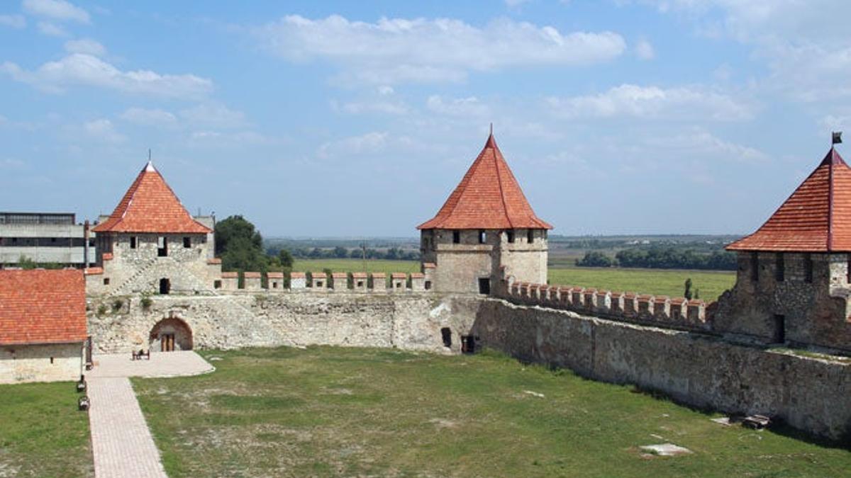 Castillo de Bender en la región de Transnistria.