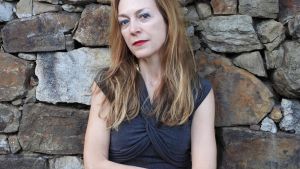 La escritora Marta del Riego Anta, autora de Cordillera.