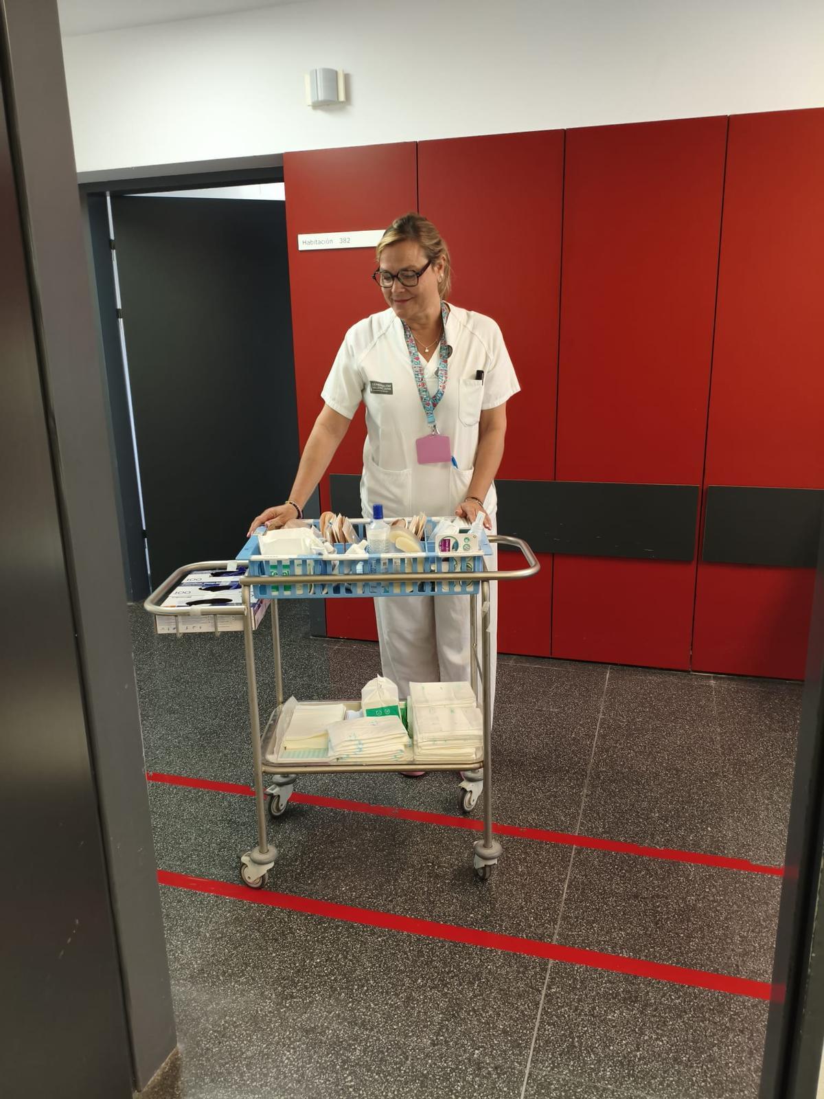 Patricia López, la enfermera experta en Ostomías del Departamento de Salud de Elda.