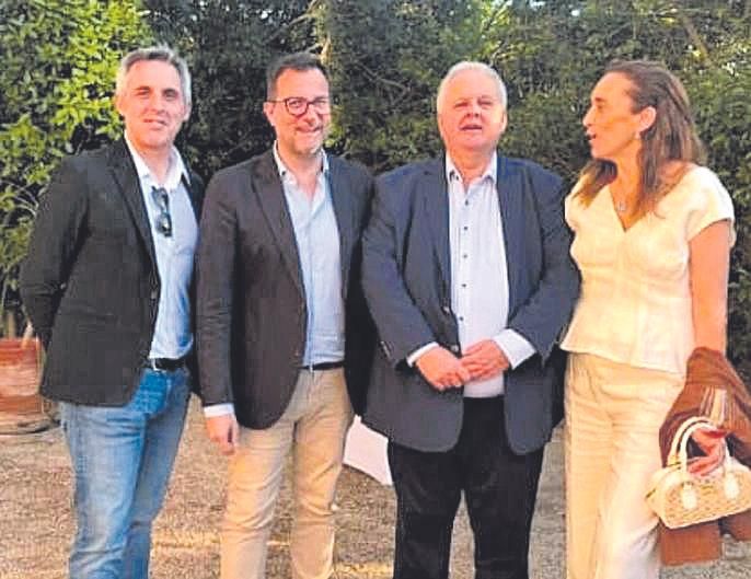 Xisco Colom, Marco Táboas, Rafael Roig y Atalaya Parga.