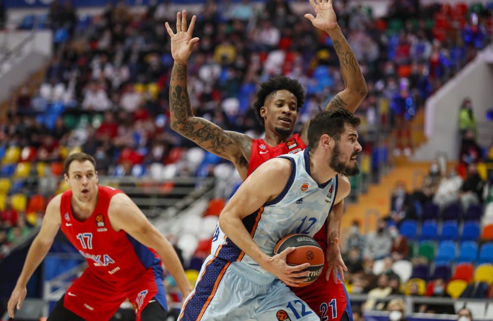 Partido CSKA Moscú - Valencia Basket