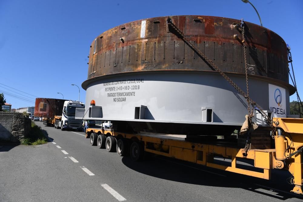 Transporte especial a la refinería