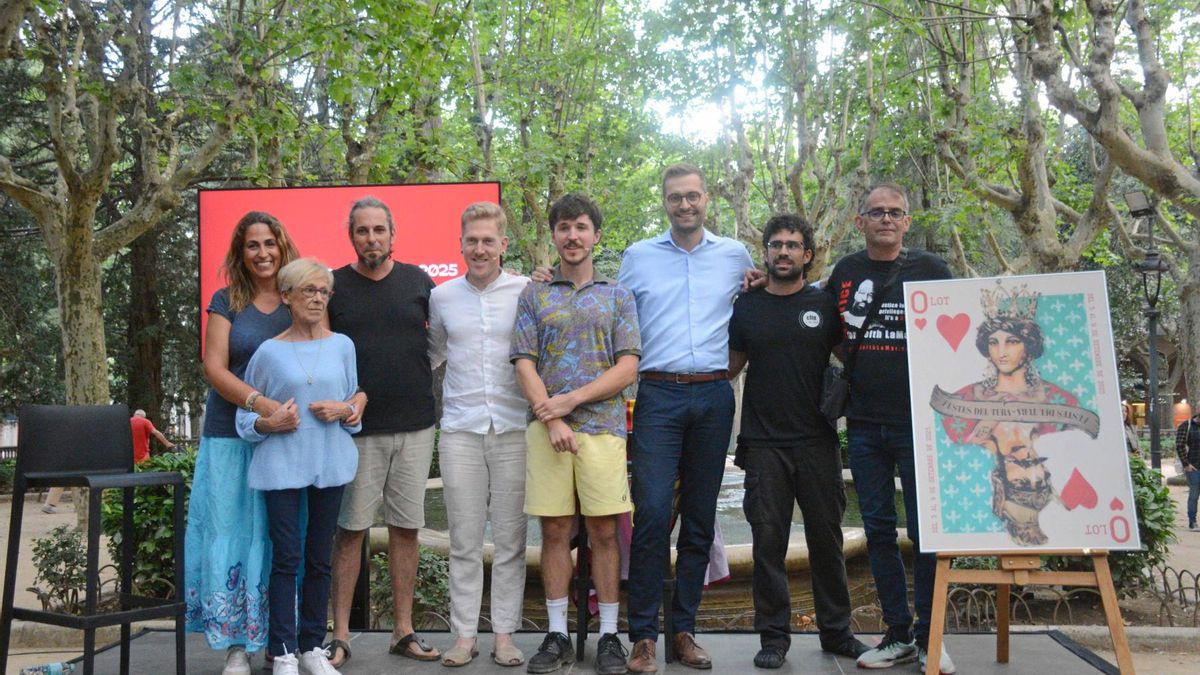 Imatge de la presentació del cartell de les Festes del Tura 2025.