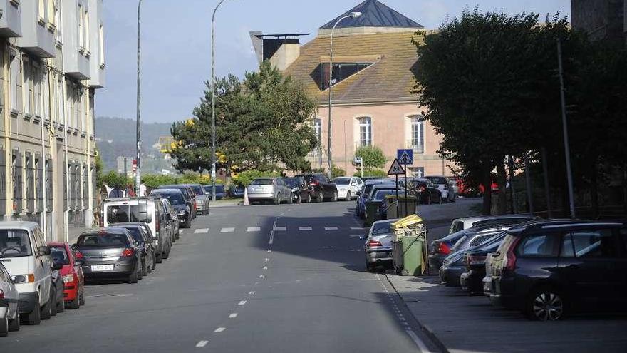 Calle Maestranza, una de en las que los vecinos reclaman plazas para residentes.