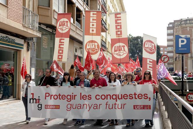 Galería de imágenes: Castelló en pro de un trabajo digno