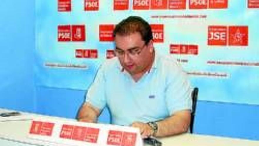 El PSOE critica la &quot;escasa&quot; actividad del gobierno moralo