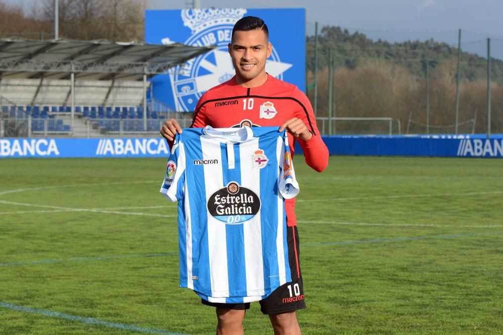 Carmelo del Pozo presenta a Nahuel Leiva