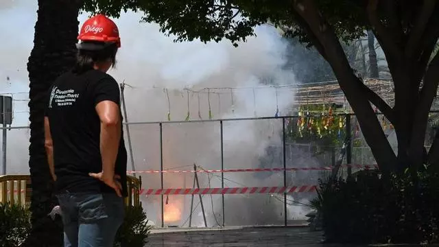 Así ha sido la mascletà de Nadal Martí este sábado en Elche