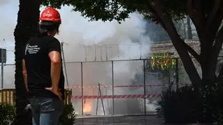 Estreno de las mascletàs en Elche con sabor franjiverde
