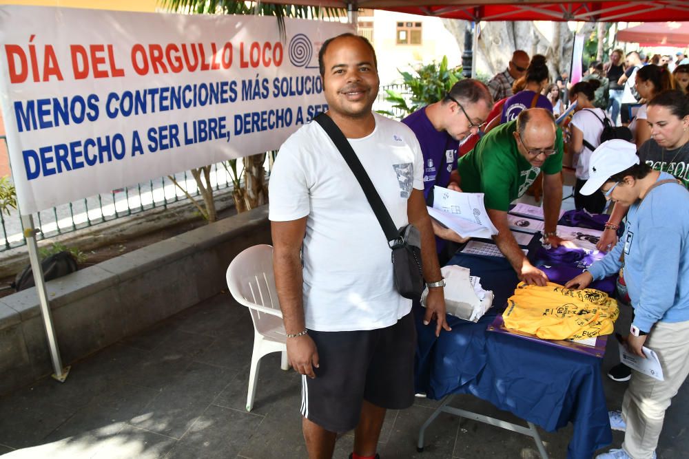 10/10/2019 AGÜIMES. Día Mundial Salud Mental en la plaza del Rosario de Agüimes. Fotógrafa: YAIZA SOCORRO.  | 10/10/2019 | Fotógrafo: Yaiza Socorro