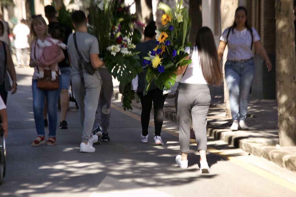 Cementerio de Espinardo el día de Todos los Santos