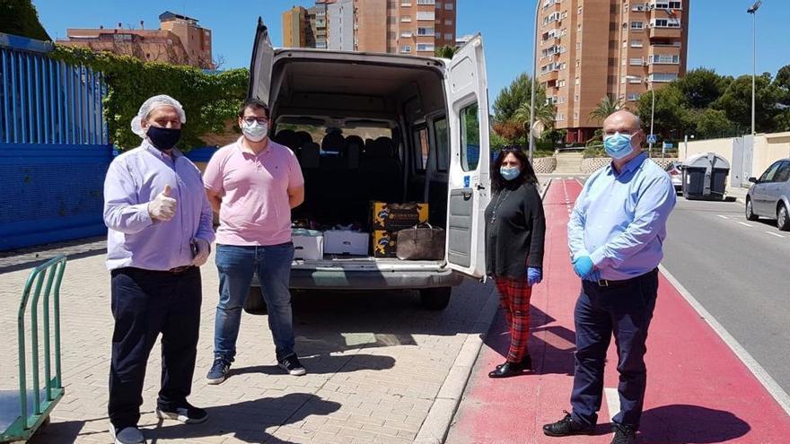 EL Ayuntamiento de La Vila Joiosa aporta 100 kg. de alimentos a Alicante Gastronómica Solidaria