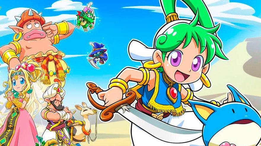 Primeros detalles de &#039;Wonder Boy: Asha in Monster World&#039;, anunciado para PS4 y Switch