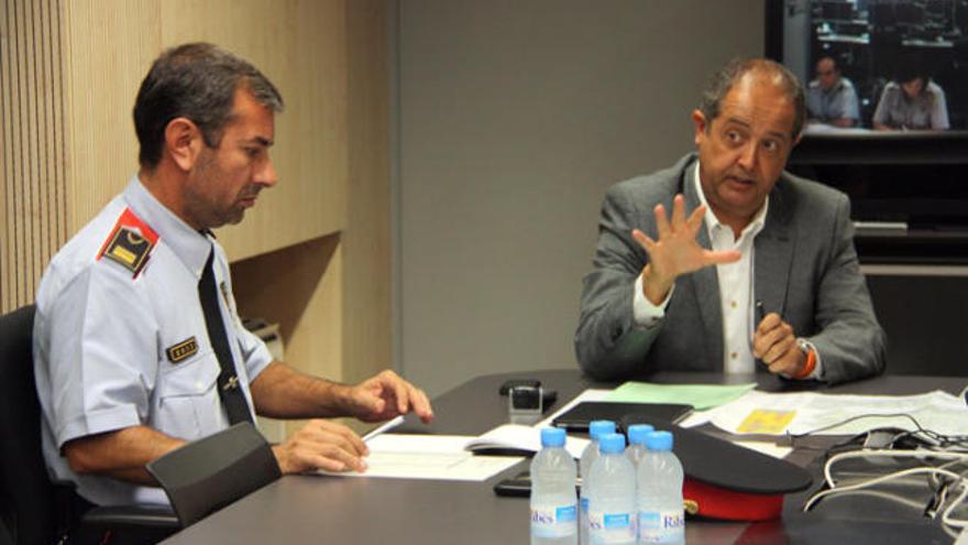 El conseller Felip Puig va presidir ahir la reunió de l&#039;INFOCAT.