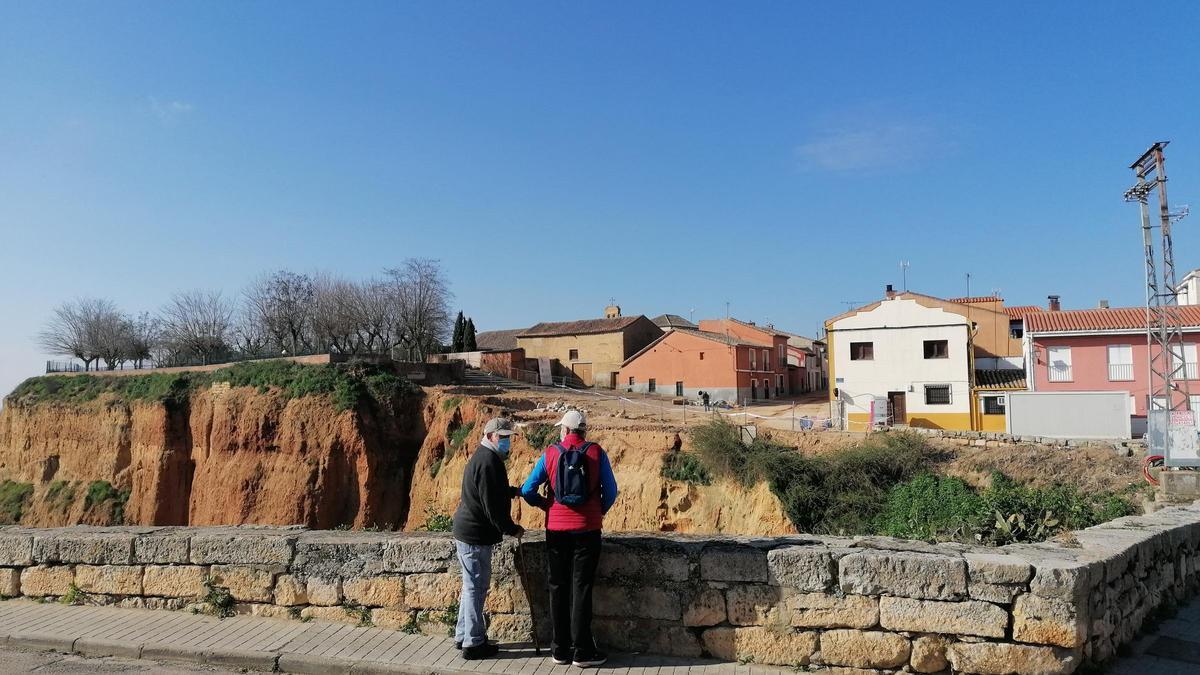 Al fondo, parque de La Magdalena en el que se realizarán trabajos de adecuación