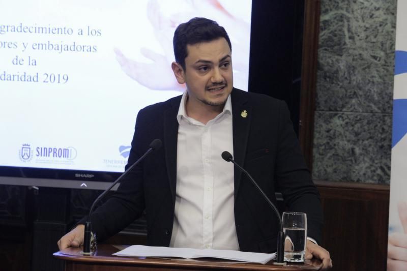 Entrega del Premio Solidaridad 2019 de Sinpromi