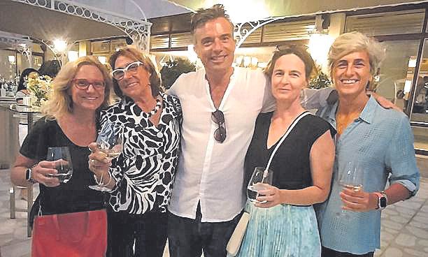 Ana Nicolau, Pilar Cerdá, Juan Balanzó, Vicenta Valenciano y Mimar Serra.