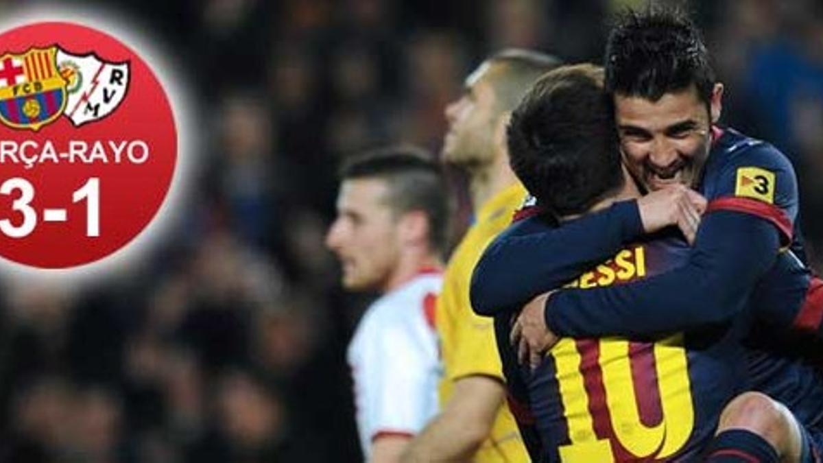 Villa y Messi formaron un tándem letal
