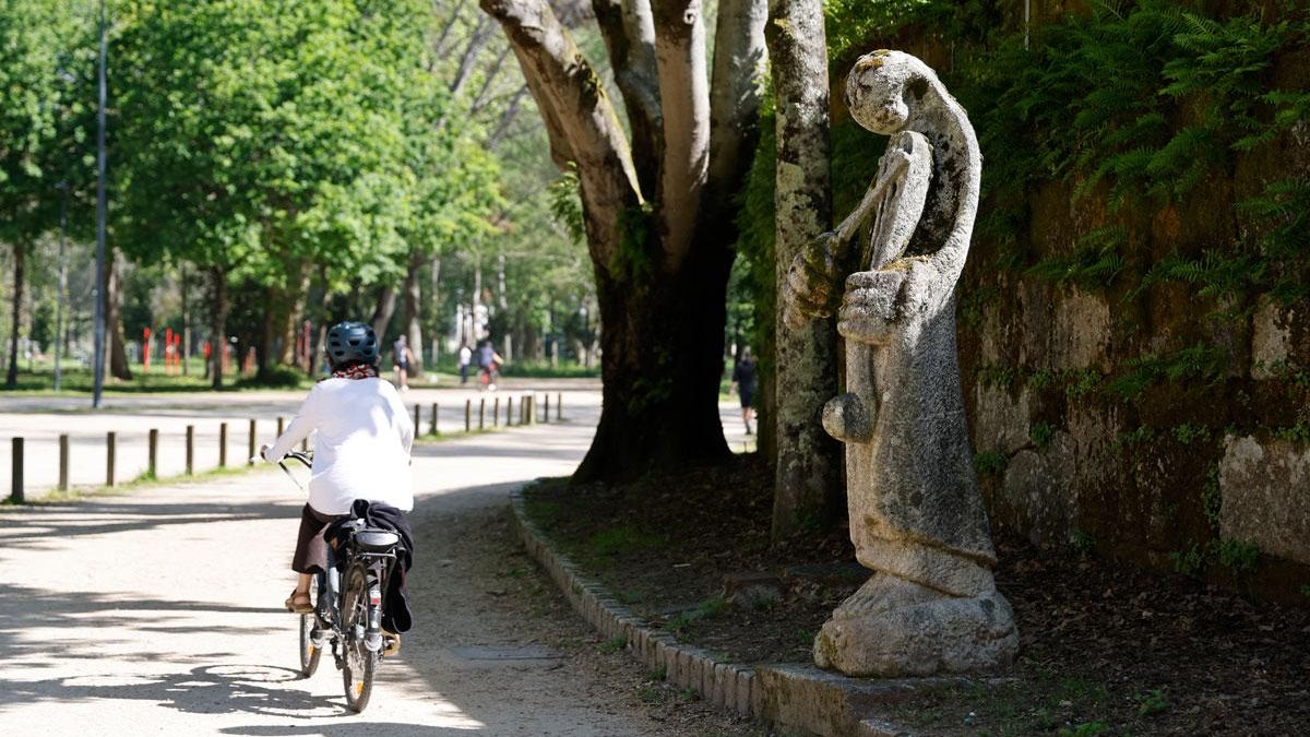 Parque de Castrelos, uno de los 'pulmones verdes' de la ciudad.
