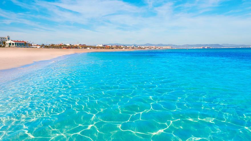 Una playa de Valencia, entre las 3 más populares de España