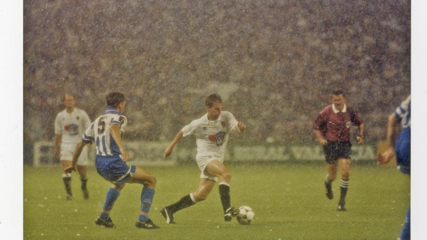 La final del agua  en el Santiago Bernabéu