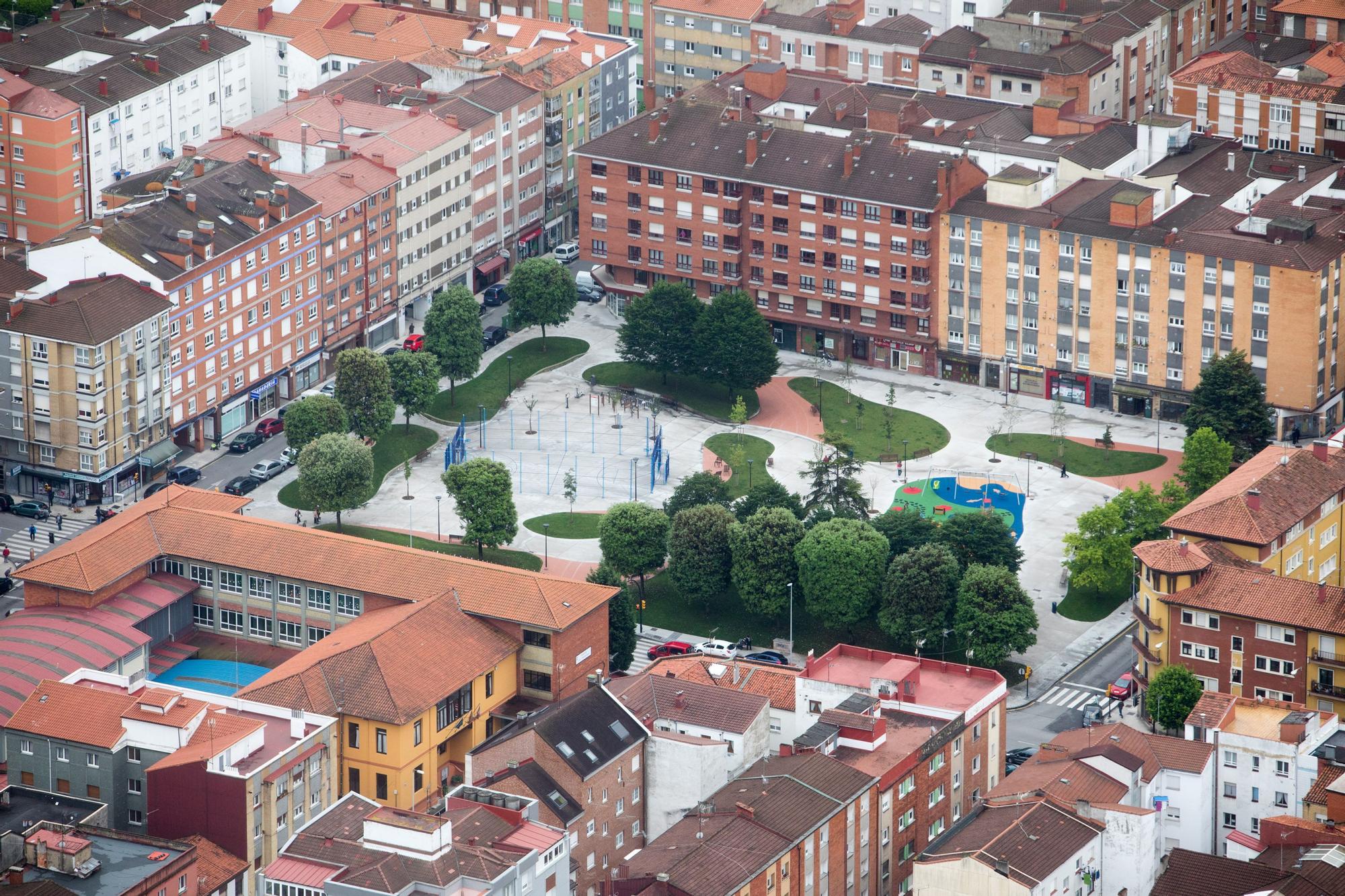 En imágenes: Así se ve Gijón desde el aire