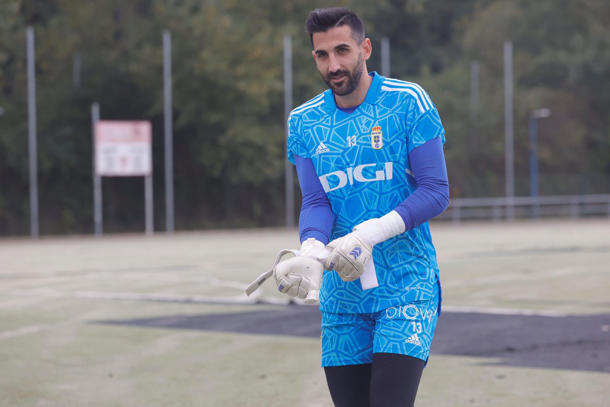 Las imágenes del entrenamiento del Oviedo