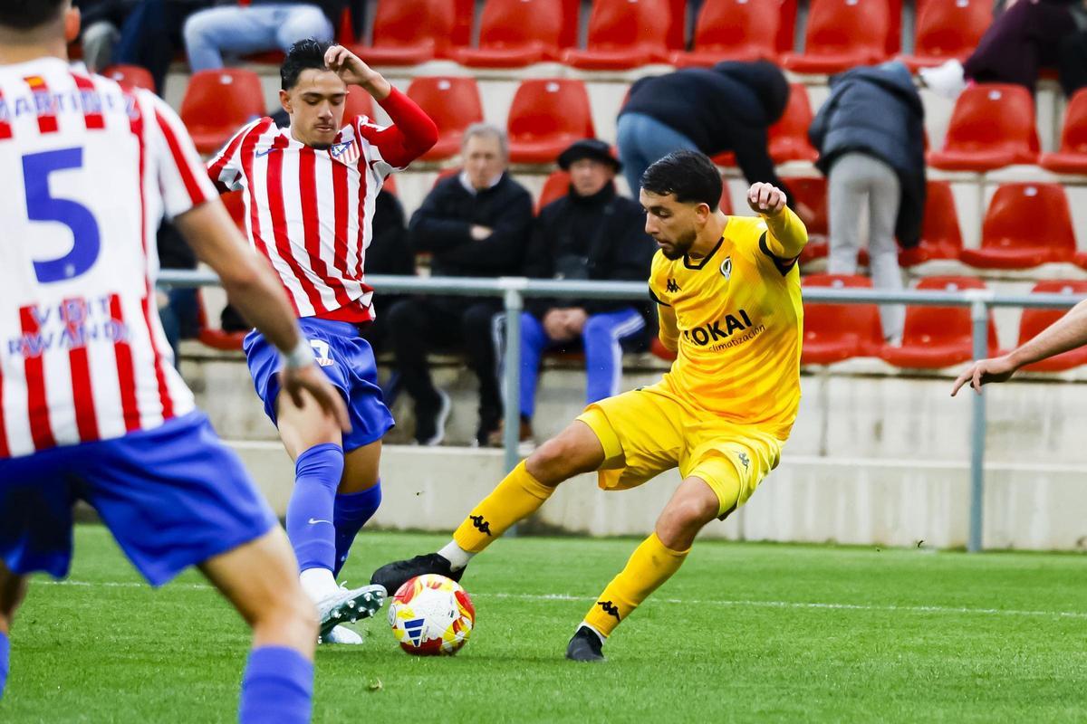 Las mejores imágenes del Atlético de Madrid B - Hércules CF